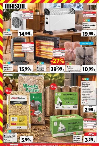Katalog Plodine - Plodine vrijedi od 28.10. do 03.11. - stranica 46
