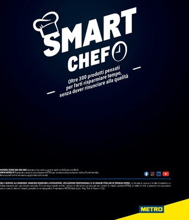 Volantino METRO - Metro - Smart Chef valido dal 14/05 al 31/12 - pagina 50
