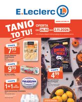 E.Leclerc - Tanio To Tu obowiązuje od poniedziałku 26.10.2026