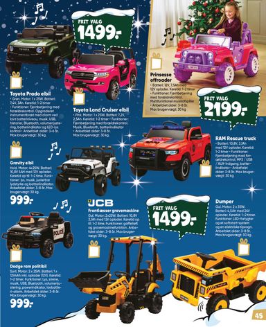 Brochurer Bilka - Bilka - Billies bedste legetøjskatalog gyldig fra 09.10. til 31.12. - side 45