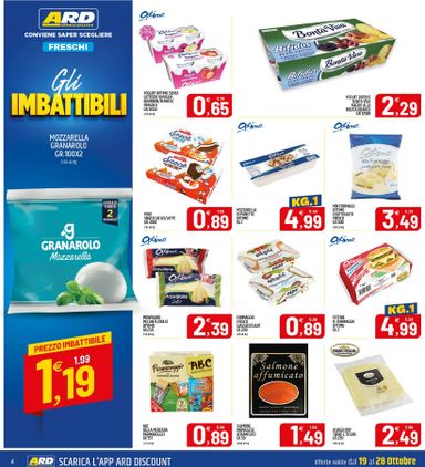 Volantino Ard Discount - Ard Discount valido dal 19/10 al 28/10 - pagina 4