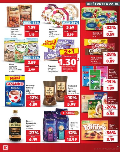 Leták Kaufland - Kaufland od 22.10. do 28.10. - strana 43