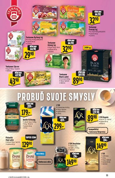 Leták Albert - Albert Hypermarket - Značková kvalita od 21.10. do 03.11. - strana 11