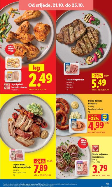 Katalog Lidl - Lidl vrijedi od 19.10. do 25.10. - stranica 61