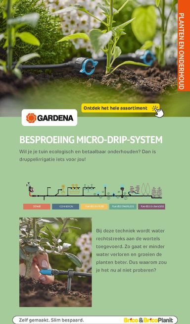 Folder Brico - Brico - Tuin catalogus van 01/03 tot 31/12 - side 167