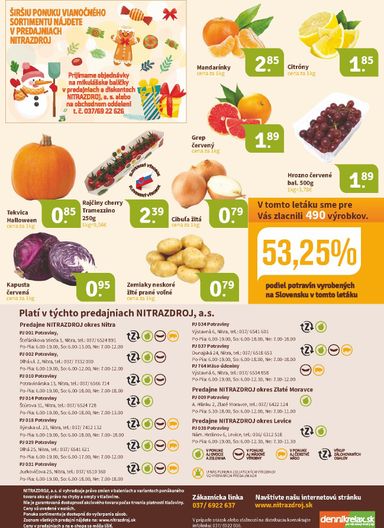 Leták Nitrazdroj - Nitrazdroj od 16.10. do 03.11. - strana 16