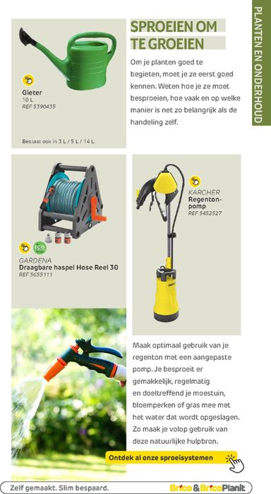 Folder Brico - Brico - Tuin catalogus van 01/03 tot 31/12 - side 163