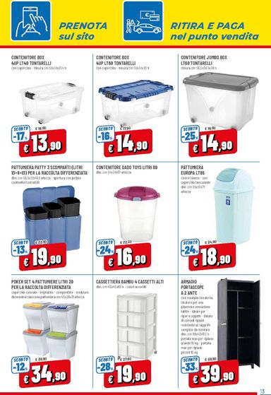 Volantino DPiù - DPiù - Solo Online valido dal 01/10 al 28/10 - pagina 13