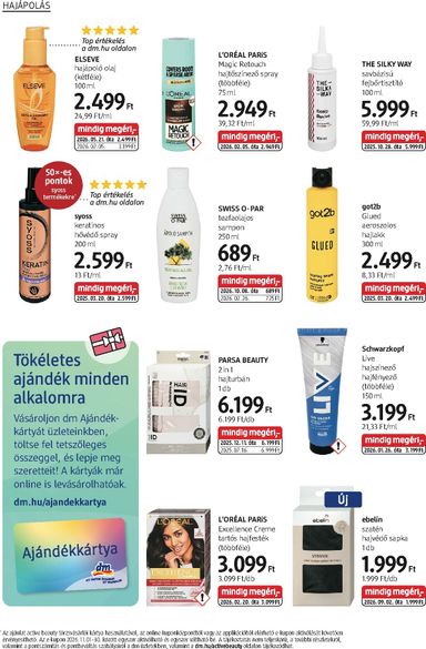 Akciós újság dm - dm érvényes 10.29.-tól 11.11.-ig - 12 oldal