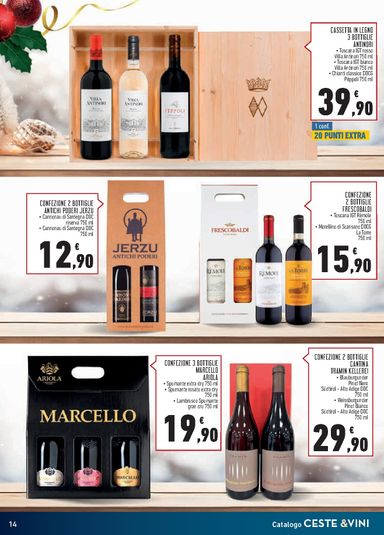Volantino Spazio Conad - Spazio Conad - Ceste & vini valido dal 05/11 al 24/12 - pagina 14