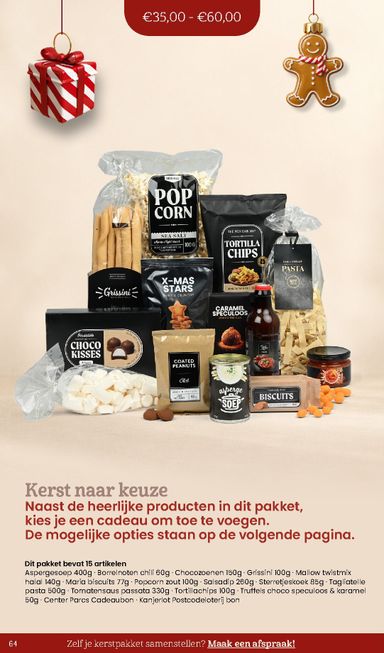 Folder Makro - Makro - Kerstpaketten catalogus van 20-10 tot 31-12 - side 64