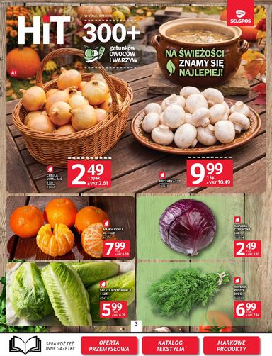 Gazetka Selgros - Selgros cash&carry - Oferta spożywcza od 22.10. do 04.11. - strona 3
