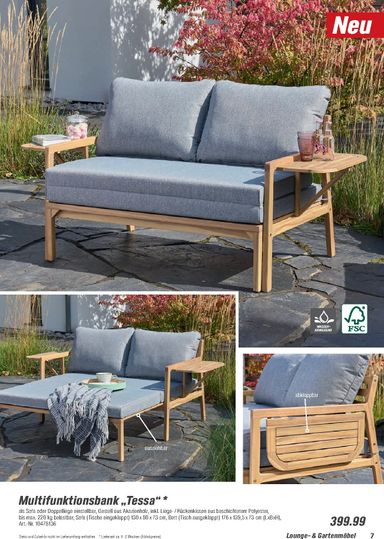 Prospekt toom - Toom - Gartenmöbel & Solar-Leuchten gültig ab 01.03. bis 31.12. - seite 7