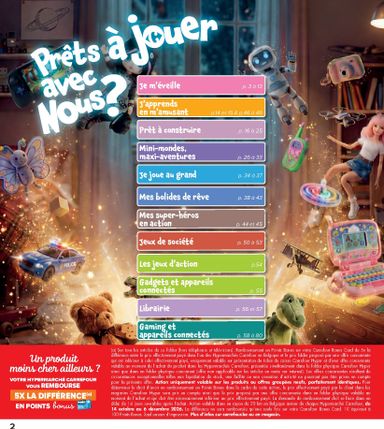 Folder Carrefour - Carrefour - Catalogue Jouets van 14/10 tot 06/12 - side 2