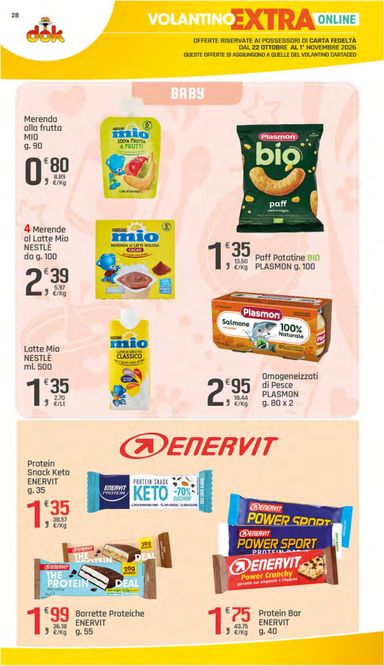 Volantino DOK - DOK valido dal 22/10 al 01/11 - pagina 29