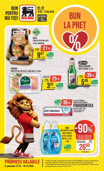 Catalogul Mega Image - Mega Image de la 15.10. până la 21.10. - pagina 1