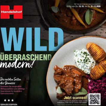 Prospekt Handelshof - Handelshof - Wildkatalog gültig ab 15.10. bis 31.12. - seite 1