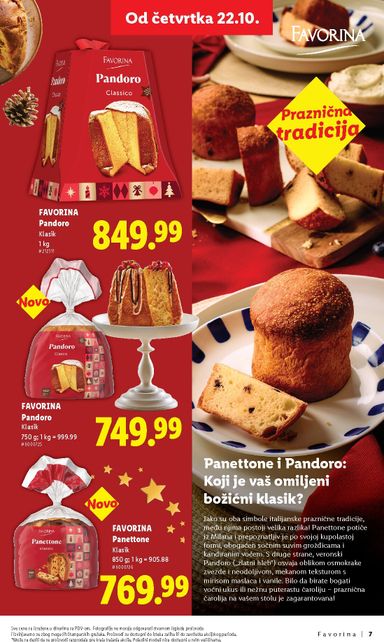 Katalog Lidl - Lidl - Favorina od 22.10 do 31.12 - strana 7