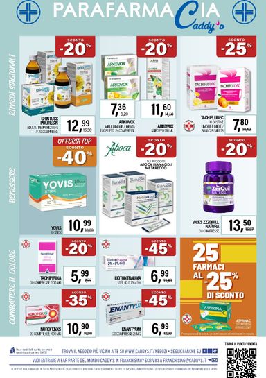 Volantino Caddy's - Caddy's - Parafarmacia valido dal 01/10 al 04/11 - pagina 4