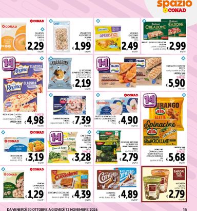 Volantino Spazio Conad - Spazio Conad - Roma valido dal 30/10 al 12/11 - pagina 15