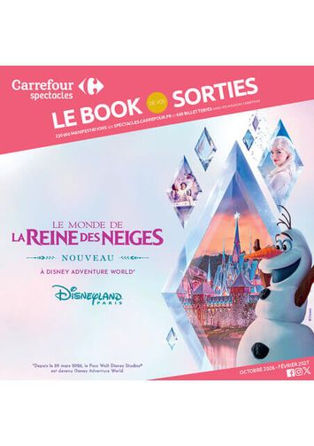 Catalogue Carrefour Market - Carrefour Market - Le Book Des Sorties Automne valable dès le 02/10 au 07/02 - page 1