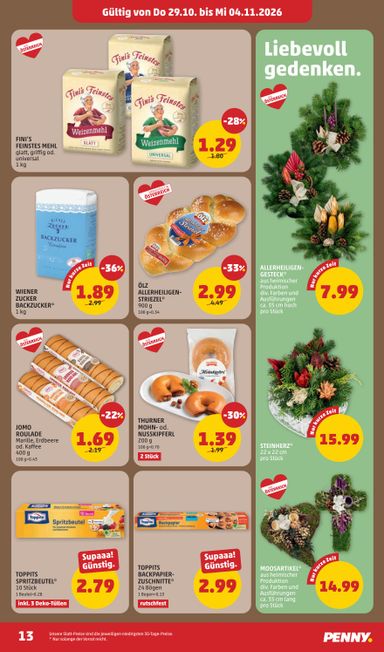 PENNY-Flugblatt - PENNY gültig ab 29.10. bis 04.11. - seite 13
