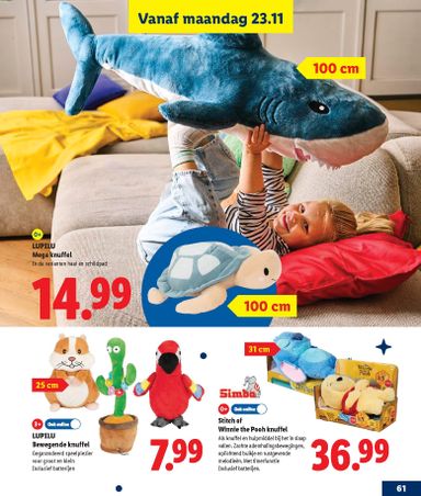 Folder Lidl - Lidl - Speelgoedboek van 09-10 tot 05-12 - side 61