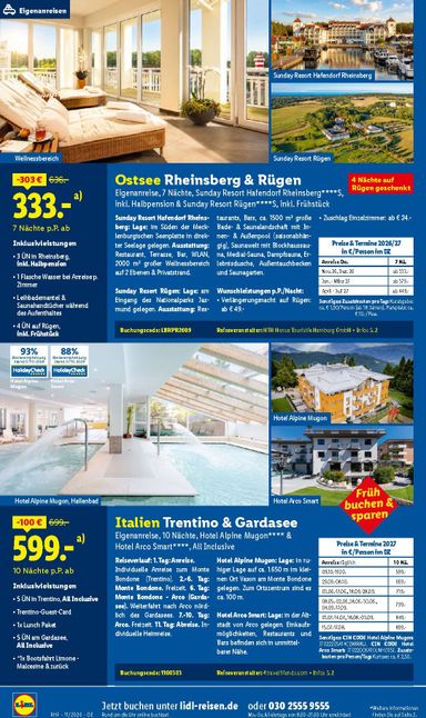 Prospekt Lidl - Lidl - Reise-Highlights gültig ab 28.10. bis 30.11. - seite 8