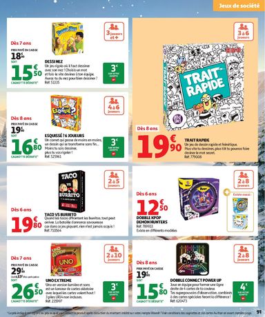 Catalogue Auchan - Auchan - Jouets de Noël valable dès le 16/10 au 06/12 - page 91