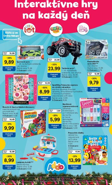 Leták Tesco - Tesco - Katalóg hračiek od 26.10. do 16.11. - strana 4