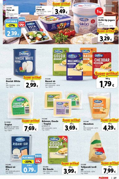 Katalog Plodine - Plodine - Vrijedni kupovine vrijedi od 22.10. do 04.11. - stranica 27