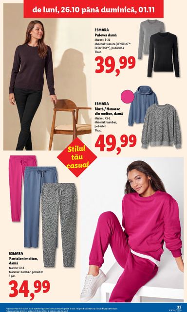 Catalogul Lidl - Lidl de la 26.10. până la 01.11. - pagina 33