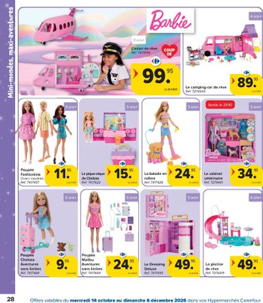 Folder Carrefour - Carrefour - Catalogue Jouets van 14/10 tot 06/12 - side 28