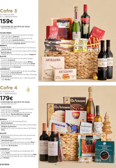 Folleto El Corte Inglés - El Corte Inglés - Cestas de Navidad del 09/10 al 25/12 - página 86