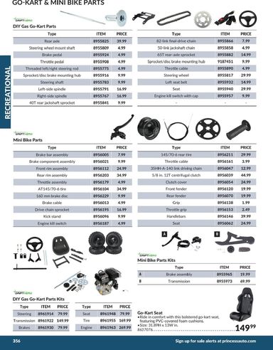 Flyer Princess Auto - Princess Auto - Recreational valid since 04-21 until 12-31 - page 47
