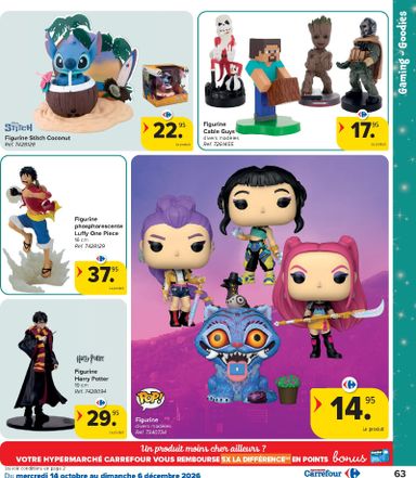 Folder Carrefour - Carrefour - Catalogue Jouets van 14/10 tot 06/12 - side 63