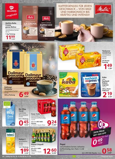 Prospekt Selgros - Selgros - Food gültig ab 29.10. bis 04.11. - seite 18