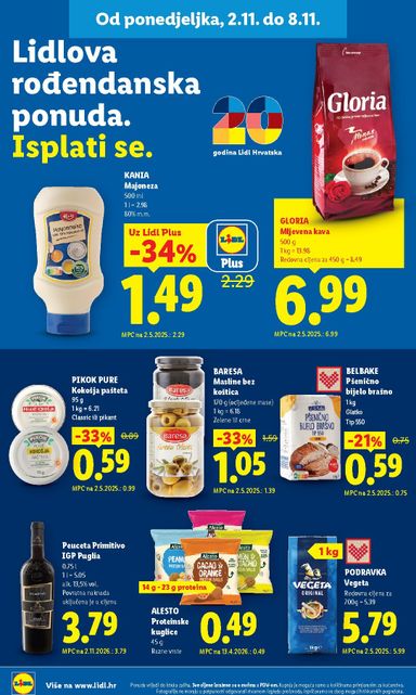 Katalog Lidl - Lidl vrijedi od 02.11. do 08.11. - stranica 8