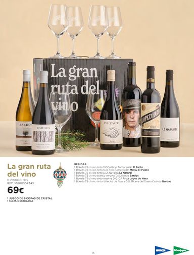 Folleto El Corte Inglés - El Corte Inglés - Cestas de Navidad del 09/10 al 25/12 - página 15