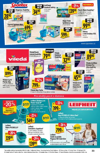 Leták Albert - Albert Hypermarket - Značková kvalita od 21.10. do 03.11. - strana 33