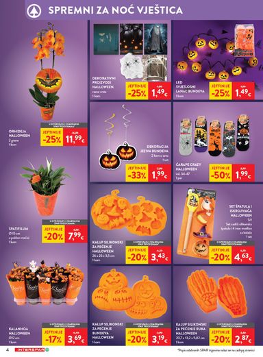 Katalog INTERSPAR - Interspar - Spremni za noć vještica vrijedi od 14.10. do 27.10. - stranica 4