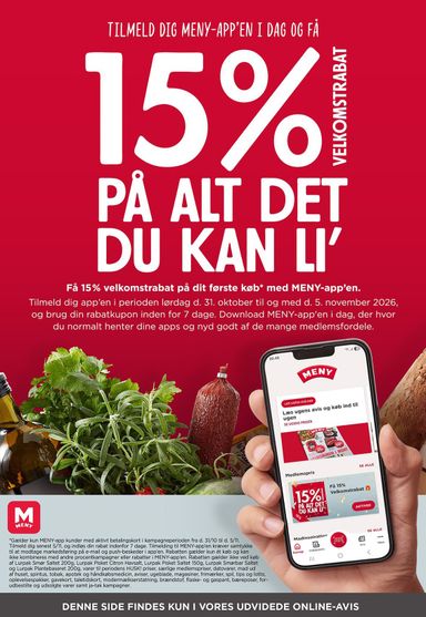 Brochurer Meny - Meny gyldig fra 30.10. til 05.11. - side 14