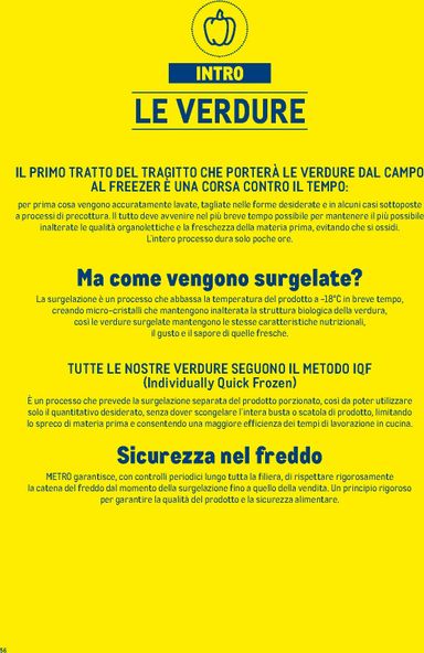 Volantino METRO - Metro - Catalogo Surgelati valido dal 01/01 al 31/12 - pagina 56