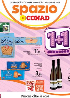 Volantini Spazio Conad da venerdì 30/10