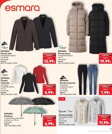Katalog Kaufland - Kaufland vrijedi od 28.10. do 03.11. - stranica 43