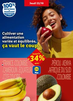 Catalogue Lidl de de jeudi 22/10