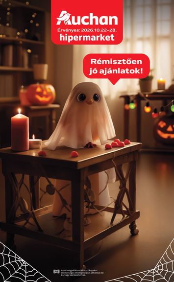 Akciós újság Auchan - Auchan - Halloweeni ajánlataink érvényes 10.22.-tól 10.28.-ig - 1 oldal