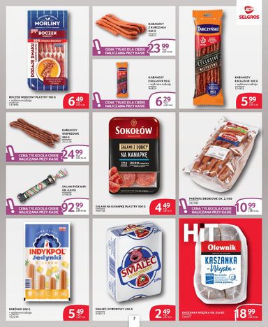 Gazetka Selgros - Selgros cash&carry - Oferta dla profesjonalistów od 22.10. do 04.11. - strona 7