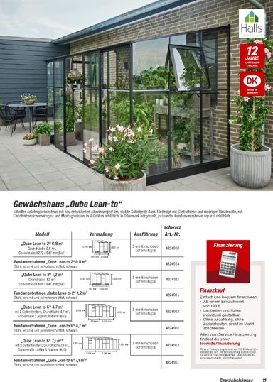 Prospekt toom - Toom - Gewächshäuser & Anzucht gültig ab 01.03. bis 31.12. - seite 11