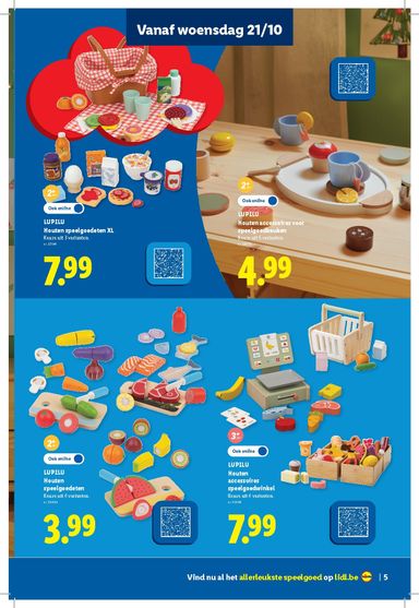 Folder Lidl - Lidl - Speelgoedboekje van 21/10 tot 24/11 - side 5